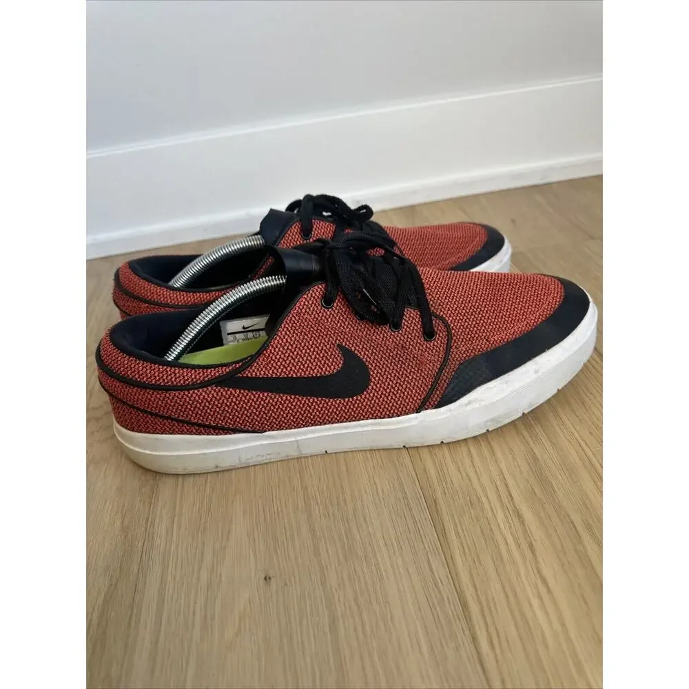 NIKE SB STEFAN JANOSKI HYPERFEEL XT 855922-800 Men’s Size 13 Red Orange Black